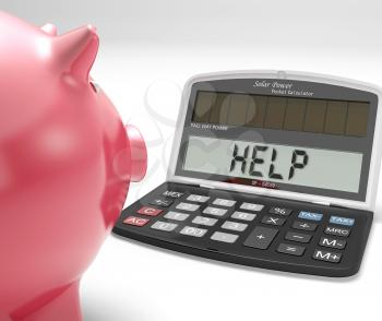 Help Calculator Showing Borrow Savings And Budgeting