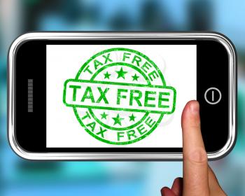 Tax Free On Smartphone Shows Duty Free Or Untaxed Products
