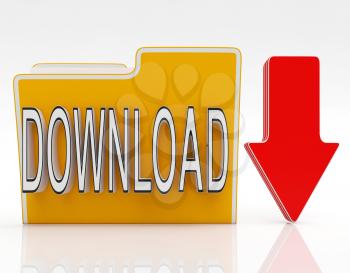 Download File Shows Downloaded Software Or Data