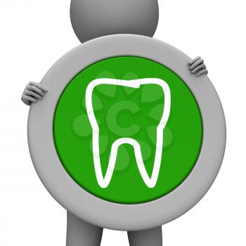 Tooth Icon Meaning Dentist Icons And Placard
