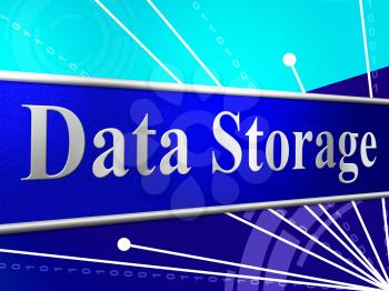 Data Storage Indicating Hard Drive And Technology