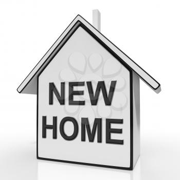 New Home House Meaning Buying Or Purchasing Property