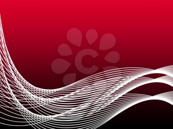 Red Curvy Background Meaning Abstract Wallpaper Or Artistic Swirl