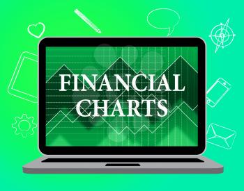 Financial Charts Showing Web Site And Infochart