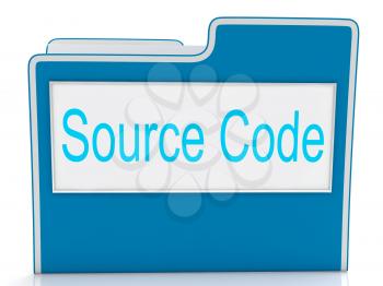 Source Code Representing Files Programmer And Programming