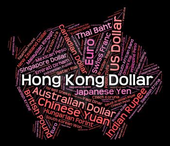 Hong Kong Dollar Showing Forex Trading And Broker