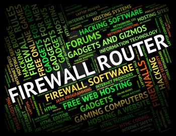 Firewall Router Showing No Access And Distribute