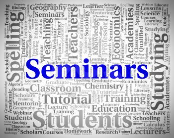 Seminars Word Representing Present Text And Forums