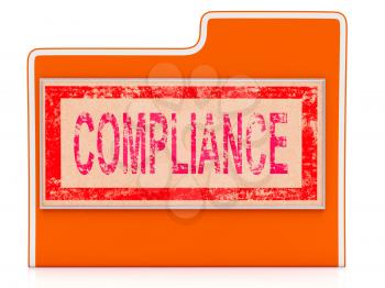 File Compliance Representing Agree To And Guidelines