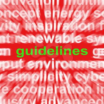 Guidelines Word Meaning Instructions Protocols And Ground Rules