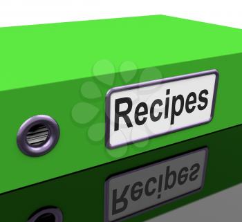 File Recipes Meaning Food Preparation And Business