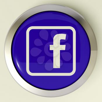 Facebook Button Means Connect To Face Book