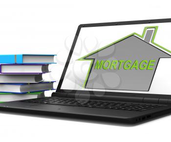Mortgage House Tablet Meaning Repayments On Property Loan