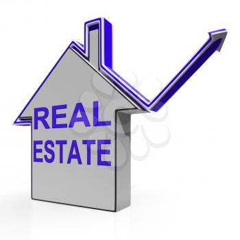 Real Estate House Meaning Selling Or Buying Land And Property