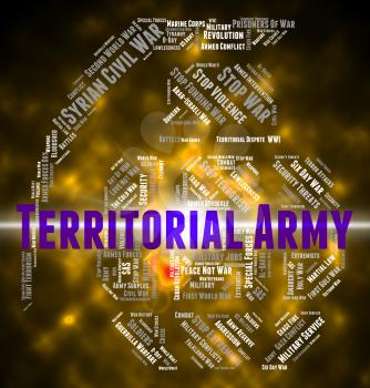 Territorial Army Meaning Military Action And Armament
