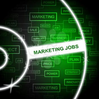 Marketing Jobs Meaning Selling Words And Hire