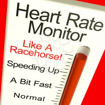 Heart Rate Monitor Very Fast Showing Quicker Beats
