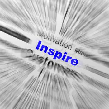 Inspire Sphere Definition Displaying Motivation Encouragement And Positivity
