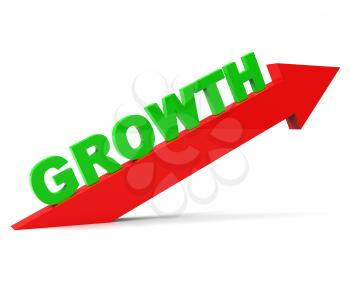 Increase Growth Meaning Arrow Improvement And Success