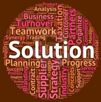 Solution Word Meaning Solved Successful And Resolution