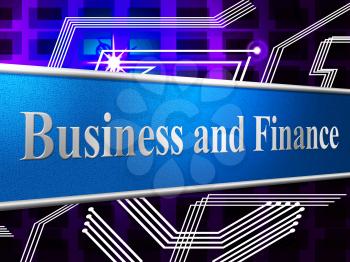 Business Finance Indicating Corporation Corporate And Profit