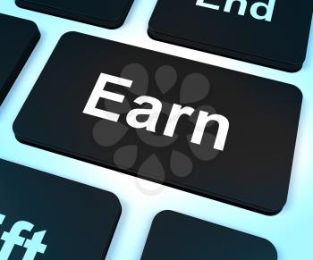 Earn Computer Key Shows Working And Earning