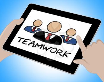 Teamwork Online Indicating Combined Unit And Unity