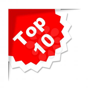 Top Ten Sticker Showing Best Finest And Rated