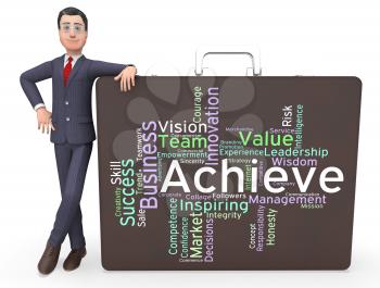 Achieve Words Indicating Victory Victorious And Achieving 