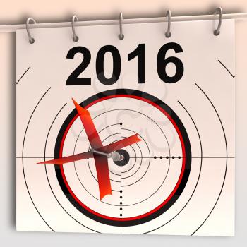 2016 Target Meaning Future Growth Goal Projection