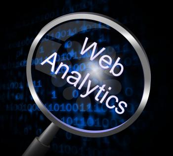 Web Analytics Showing Website Collection And Optimize