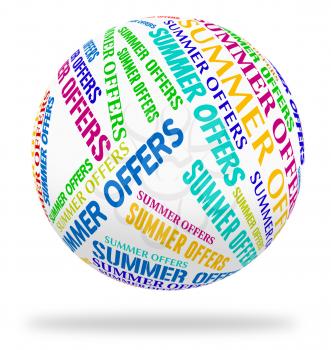 Summer Offers Representing Save Retail And Text