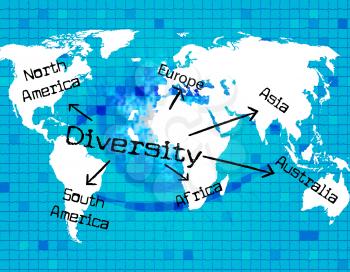 Diversity World Meaning Mixed Bag And Variation