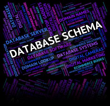 Database Schema Showing Word Schemes And Scheme