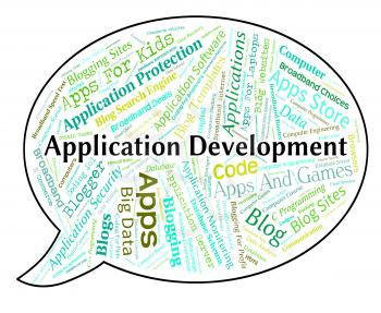 Application Development Representing Applications Text And Progress