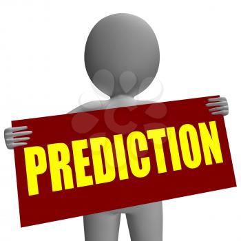 Prediction Sign Character Means Future Forecast Progress And Destiny
