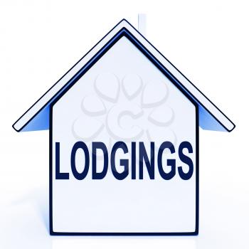 Lodgings House Meaning Rooms Accommodation Or Vacancies