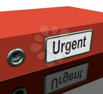 Urgent File Showing Documents With Priority Deadline