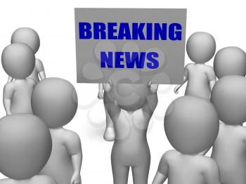 Breaking News Board Character Meaning Latest Announcements And Bulletin