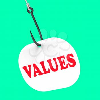 Values On Hook Meaning Ethical Values Or Morality