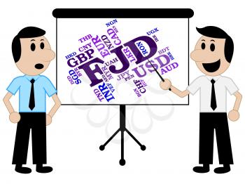 Fjd Currency Meaning Forex Trading And Wordcloud