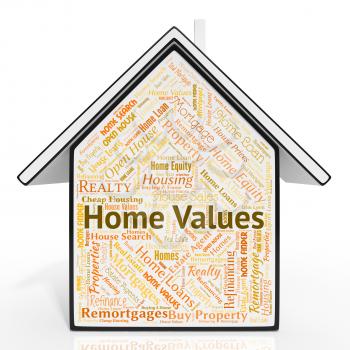 Home Values Representing Current Price And Housing