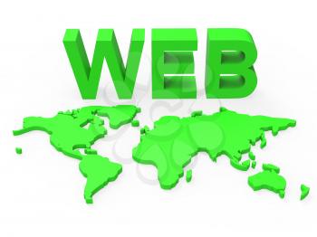 World Web Meaning Network Internet And Globalize