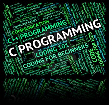 C Programming Showing Software Design And Programmer