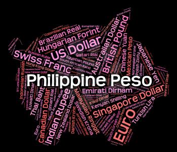 Philippine Peso Indicating Foreign Currency And Php