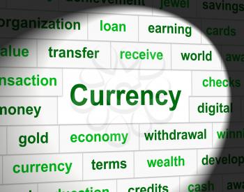 Money Forex Indicating Foreign Exchange And Fx