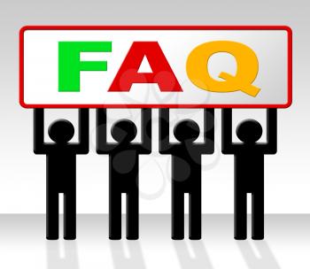 Frequently Asked Questions Indicating Information Info And Faq