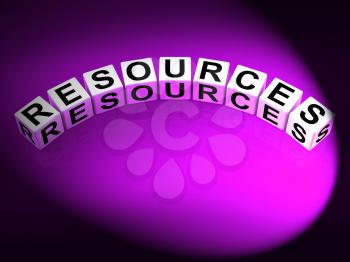 Resources Dice Meaning Collateral Assets and Savings