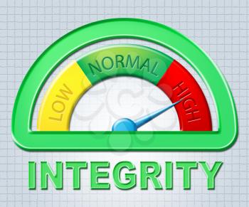 High Integrity Indicating Virtuous Meter And Decency