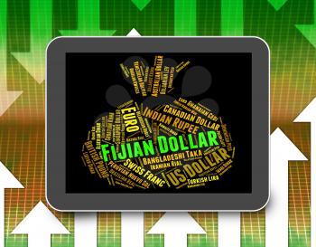 Fijian Dollar Meaning Foreign Exchange And Wordcloud